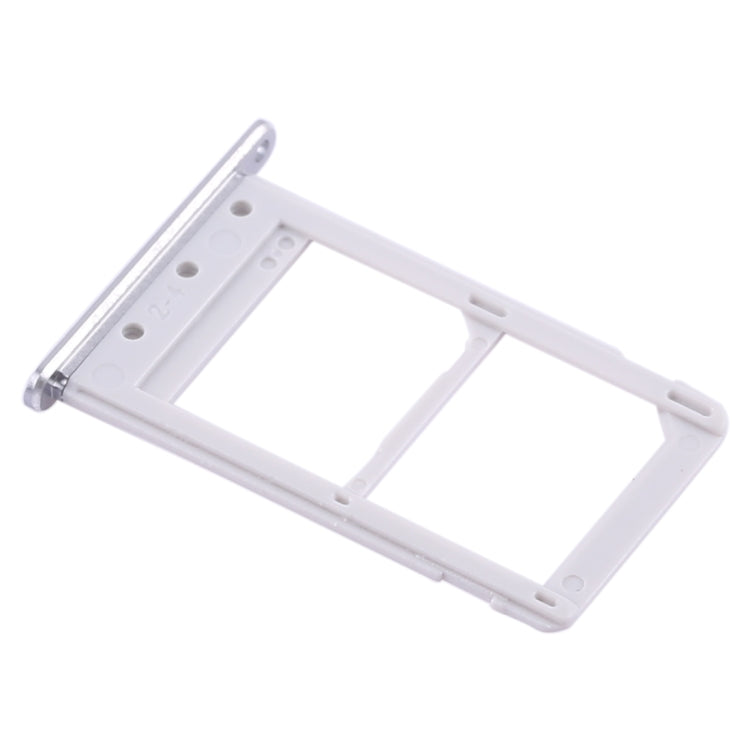For Galaxy Note 5 / N920 Double SIM Card Tray(Silver) - Card Tray by buy2fix | Online Shopping UK | buy2fix
