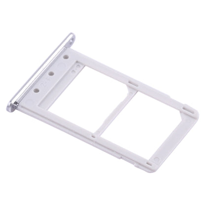For Galaxy Note 5 / N920 Double SIM Card Tray(Silver) - Card Tray by buy2fix | Online Shopping UK | buy2fix
