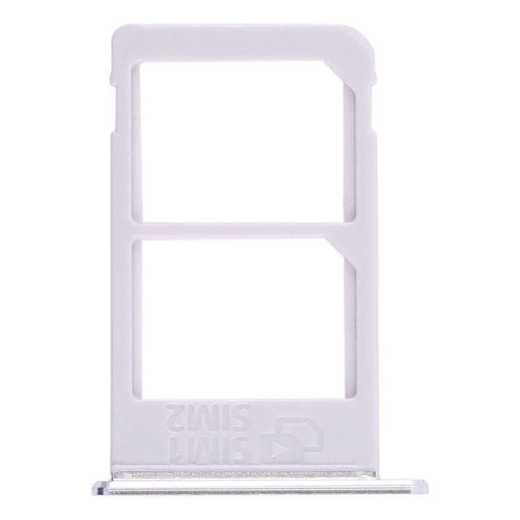 For Galaxy Note 5 / N920 2 SIM Card Tray(White) - Card Tray by buy2fix | Online Shopping UK | buy2fix