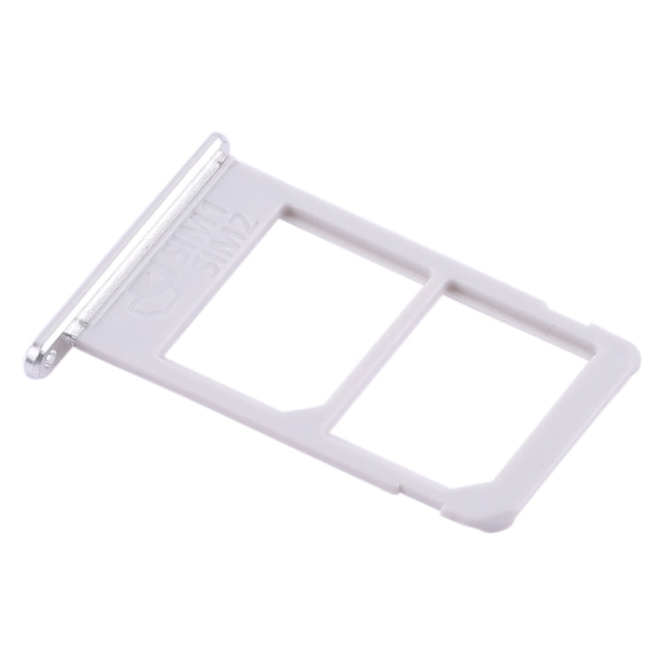 For Galaxy Note 5 / N920 2 SIM Card Tray(White) - Card Tray by buy2fix | Online Shopping UK | buy2fix