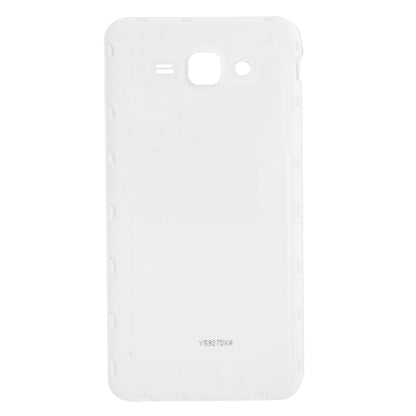For Galaxy J7 Battery Back Cover  (White) - Back Cover by buy2fix | Online Shopping UK | buy2fix