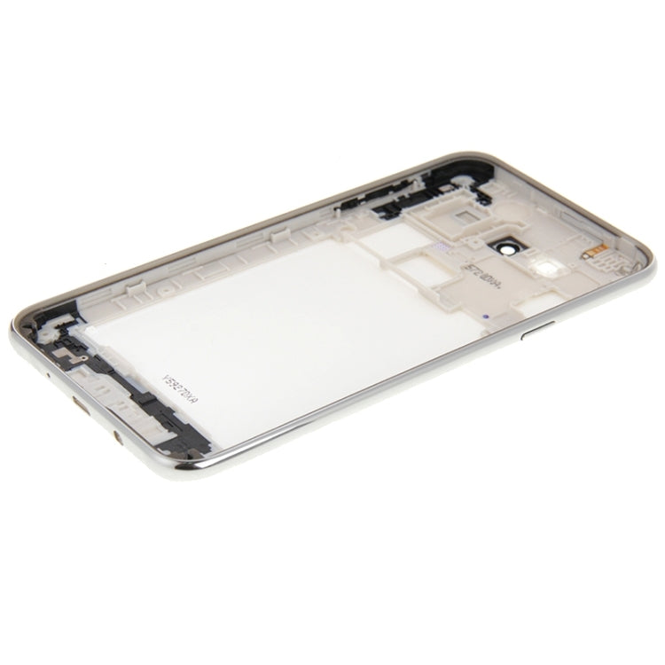 For Galaxy J7 Full Housing Cover (Middle Frame Bezel + Battery Back Cover) (White) - Back Cover by buy2fix | Online Shopping UK | buy2fix