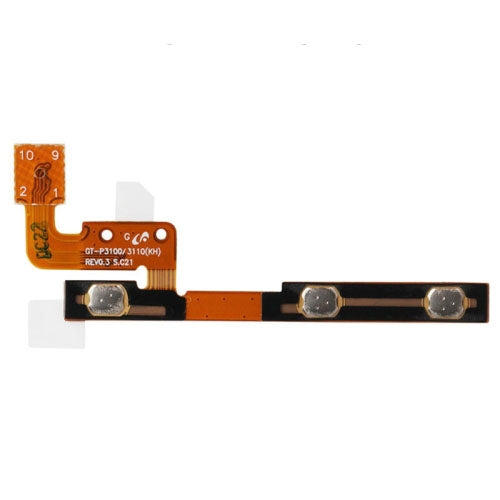 For Galaxy Tab 2 (7.0) / P3100 Original Power Button Volume Flex Cable - Flex Cable by buy2fix | Online Shopping UK | buy2fix