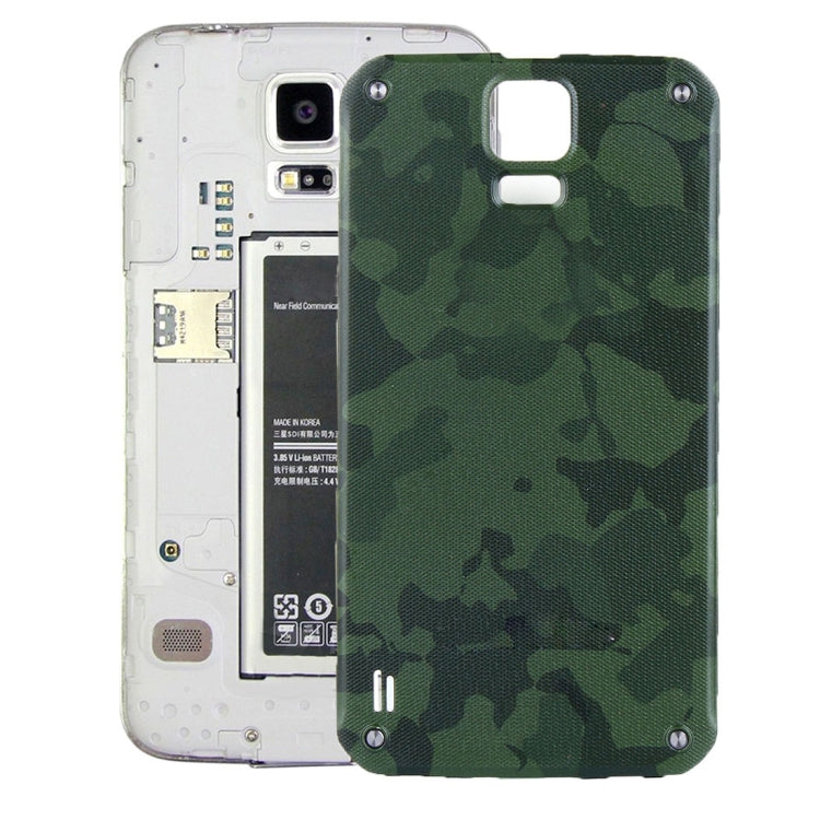 For Galaxy S5 Active / G870 Battery Back Cover (Green) - Back Cover by buy2fix | Online Shopping UK | buy2fix