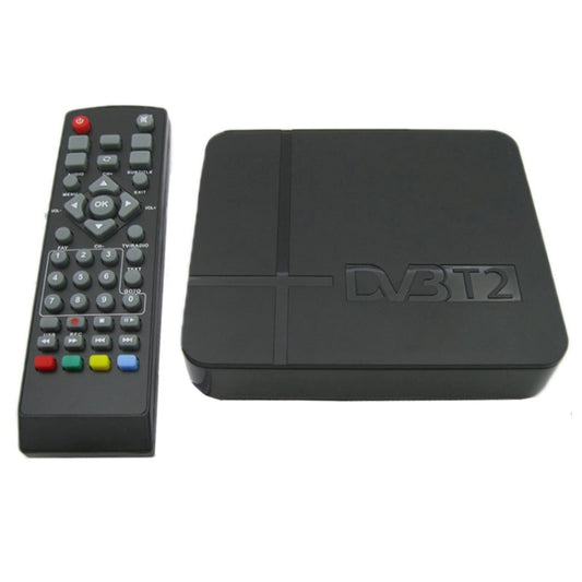 Mini Terrestrial Receiver HD DVB-T2 Set Top Box, Support USB / HDMI / MPEG4 /H.264(UK Plug) - DVB-T & Analog Solutions by buy2fix | Online Shopping UK | buy2fix