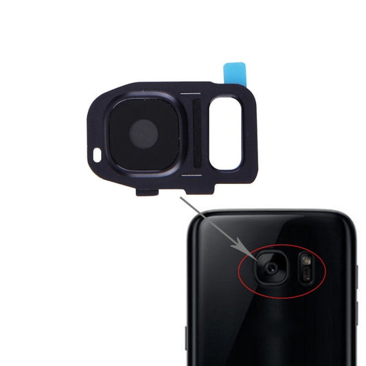 For Galaxy S7 / G930 Rear Camera Lens Cover (Black) - Camera Series by buy2fix | Online Shopping UK | buy2fix