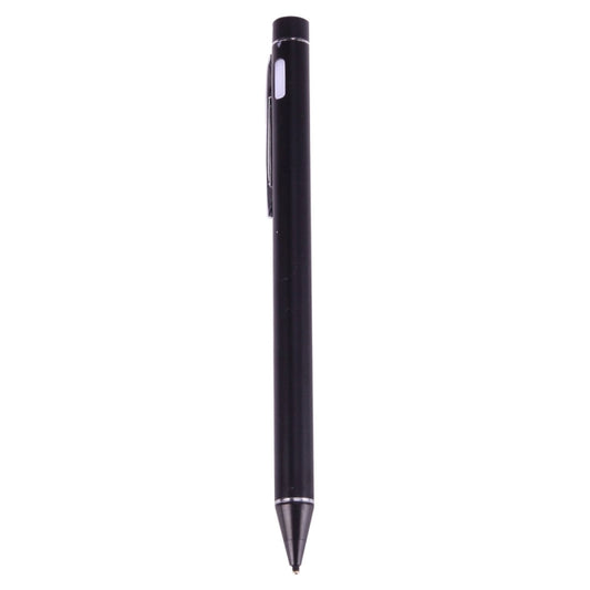 Universal Rechargeable Capacitive Touch Screen Stylus Pen with 2.3mm Superfine Metal Nib, For iPhone, iPad, Samsung, and Other Capacitive Touch Screen Smartphones or Tablet PC(Black) by buy2fix
