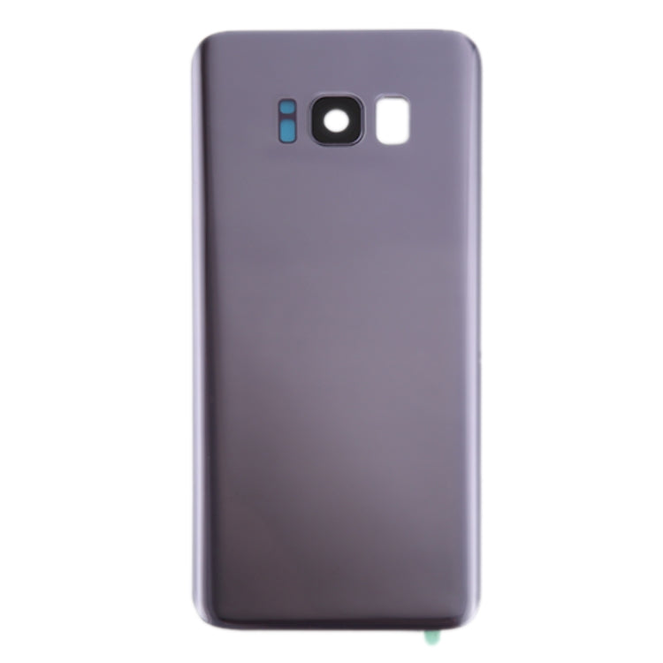 For Galaxy S8 / G950 Battery Back Cover with Camera Lens Cover & Adhesive (Orchid Gray) - Back Cover by buy2fix | Online Shopping UK | buy2fix