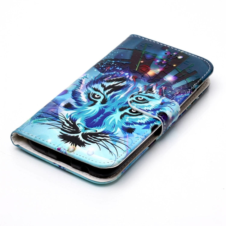 For Galaxy J3 (2017) (EU Version) Gloss Oil Embossed Wolf Pattern Horizontal Flip Leather Case with Holder & Card Slots & Wallet & Photo Frame by buy2fix