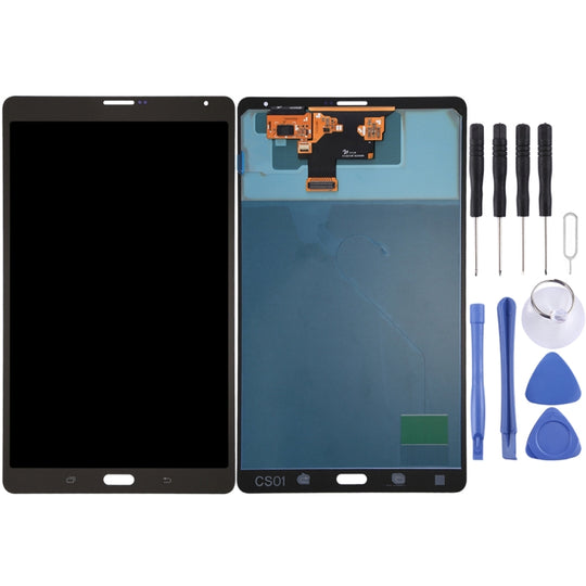 Original Super AMOLED LCD Screen for Galaxy Tab S 8.4 LTE / T705 with Digitizer Full Assembly (Black)