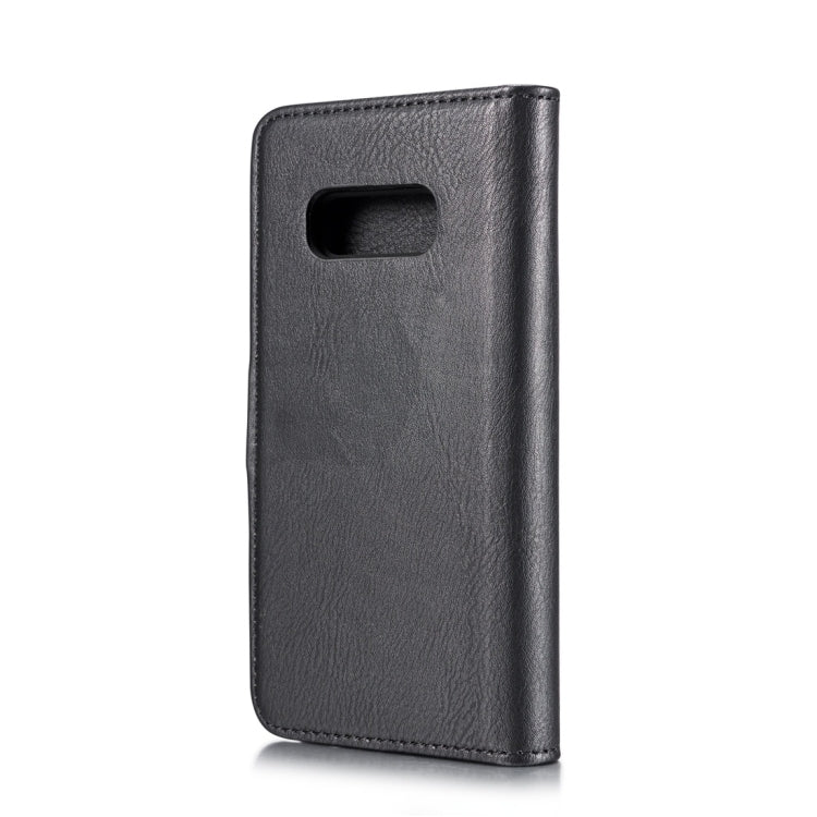 DG.MING Crazy Horse Texture Flip Detachable Magnetic Leather Case for Samsung Galaxy S10 E, with Holder & Card Slots & Wallet(Black) - Galaxy Phone Cases by DG.MING | Online Shopping UK | buy2fix