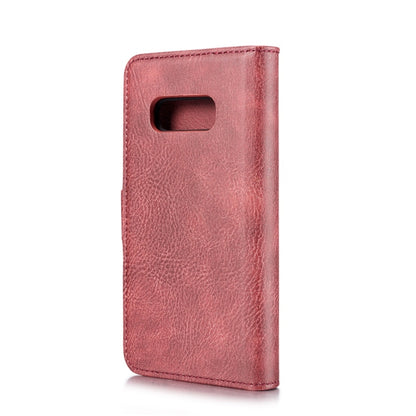 DG.MING Crazy Horse Texture Flip Detachable Magnetic Leather Case for Samsung Galaxy S10 E, with Holder & Card Slots & Wallet(Red) - Galaxy Phone Cases by DG.MING | Online Shopping UK | buy2fix