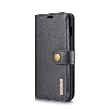 DG.MING Crazy Horse Texture Flip Detachable Magnetic Leather Case for Samsung Galaxy S10 Plus, with Holder & Card Slots & Wallet(Black) - Galaxy Phone Cases by DG.MING | Online Shopping UK | buy2fix