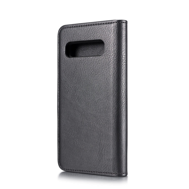 DG.MING Crazy Horse Texture Flip Detachable Magnetic Leather Case for Samsung Galaxy S10 Plus, with Holder & Card Slots & Wallet(Black) - Galaxy Phone Cases by DG.MING | Online Shopping UK | buy2fix