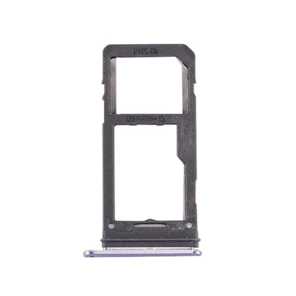 For Galaxy S8 SIM Card Tray + Micro SD Tray (Orchid Gray) - Card Tray by buy2fix | Online Shopping UK | buy2fix
