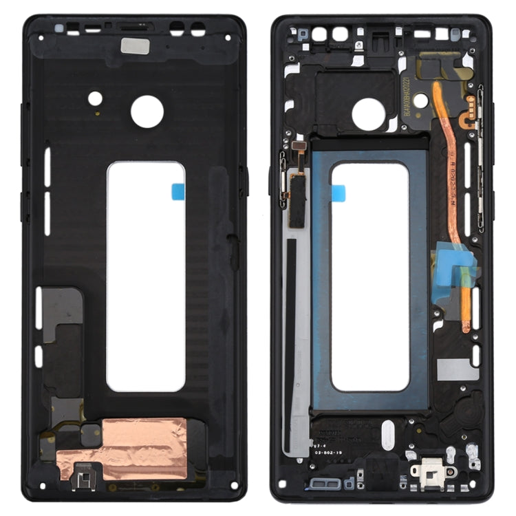 For Galaxy Note 8 / N950 Front Housing LCD Frame Bezel Plate (Black) - Frame Bezel Plate by buy2fix | Online Shopping UK | buy2fix
