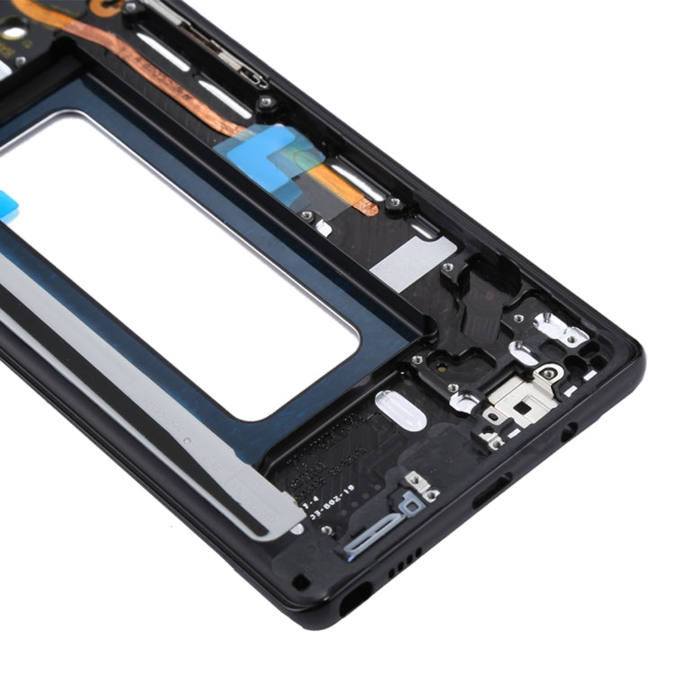 For Galaxy Note 8 / N950 Front Housing LCD Frame Bezel Plate (Black) - Frame Bezel Plate by buy2fix | Online Shopping UK | buy2fix