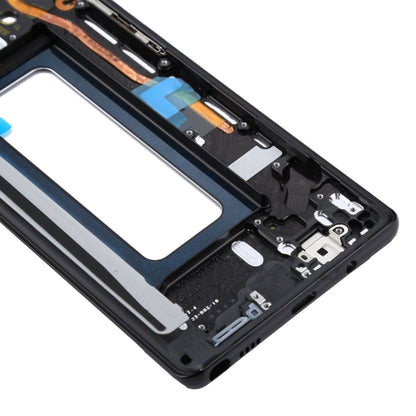 For Galaxy Note 8 / N950 Front Housing LCD Frame Bezel Plate (Black) - Frame Bezel Plate by buy2fix | Online Shopping UK | buy2fix