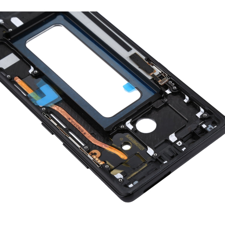 For Galaxy Note 8 / N950 Front Housing LCD Frame Bezel Plate (Black) - Frame Bezel Plate by buy2fix | Online Shopping UK | buy2fix