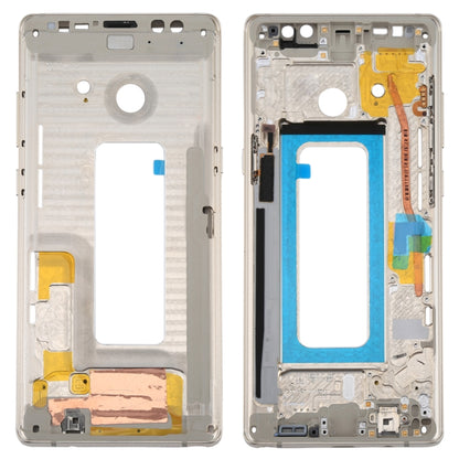 For Galaxy Note 8 / N950  Front Housing LCD Frame Bezel Plate(Gold) - Frame Bezel Plate by buy2fix | Online Shopping UK | buy2fix