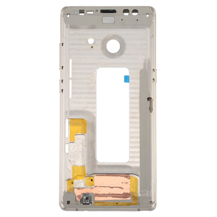 For Galaxy Note 8 / N950  Front Housing LCD Frame Bezel Plate(Gold) - Frame Bezel Plate by buy2fix | Online Shopping UK | buy2fix
