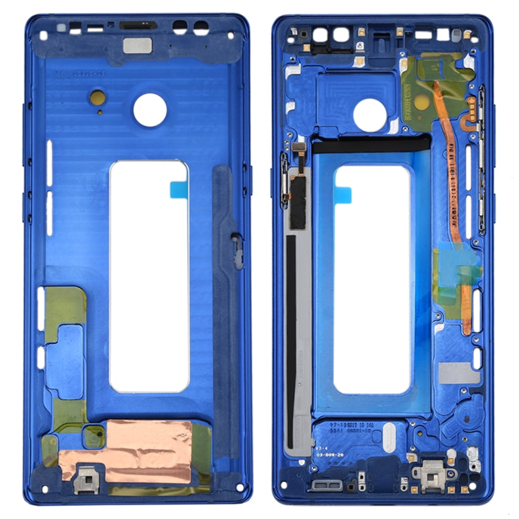 Galaxy Note 8 / N950  Front Housing LCD Frame Bezel Plate(Blue) - Frame Bezel Plate by buy2fix | Online Shopping UK | buy2fix