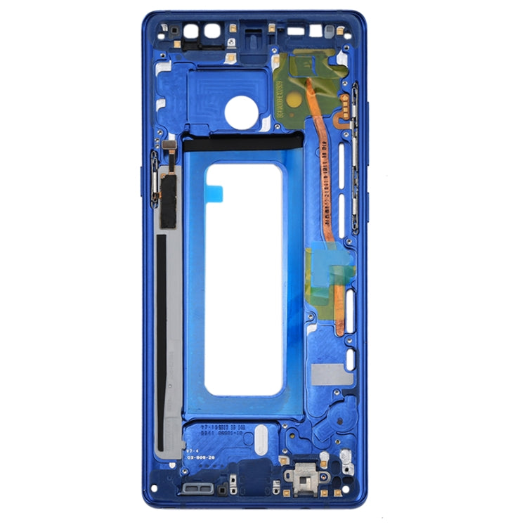 Galaxy Note 8 / N950  Front Housing LCD Frame Bezel Plate(Blue) - Frame Bezel Plate by buy2fix | Online Shopping UK | buy2fix