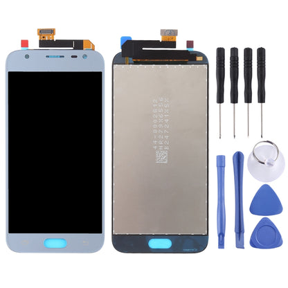 Original LCD Screen for Galaxy J3 (2017), J330F/DS, J330G/DS with Digitizer Full Assembly (Blue) - LCD Screen by buy2fix | Online Shopping UK | buy2fix