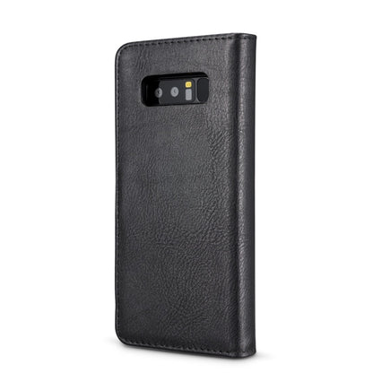 DG.MING for Galaxy Note 8 Crazy Horse Texture Horizontal Flip Detachable Magnetic Protective Case with Holder & Card Slots & Wallet (Black) - Galaxy Phone Cases by DG.MING | Online Shopping UK | buy2fix