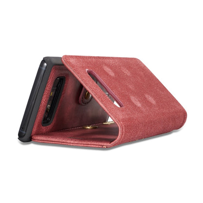 DG.MING for Galaxy Note 8 Crazy Horse Texture Horizontal Flip Detachable Magnetic Protective Case with Holder & Card Slots & Wallet (Red) - Galaxy Phone Cases by DG.MING | Online Shopping UK | buy2fix