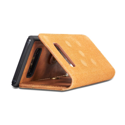 DG.MING for Galaxy Note 8 Crazy Horse Texture Horizontal Flip Detachable Magnetic Protective Case with Holder & Card Slots & Wallet (Brown) - Galaxy Phone Cases by DG.MING | Online Shopping UK | buy2fix
