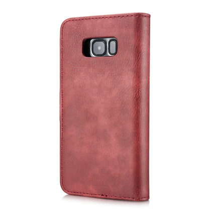 DG.MING for Galaxy S8+ / G955 Crazy Horse Texture Horizontal Flip Detachable Magnetic Protective Case with Holder & Card Slots & Wallet(Red) - Galaxy Phone Cases by DG.MING | Online Shopping UK | buy2fix