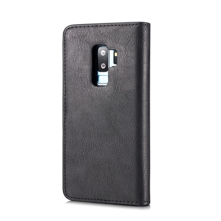 DG.MING for Galaxy S9+ Crazy Horse Texture Horizontal Flip Detachable Magnetic Protective Case with Holder & Card Slots & Wallet(Black) - Galaxy Phone Cases by DG.MING | Online Shopping UK | buy2fix