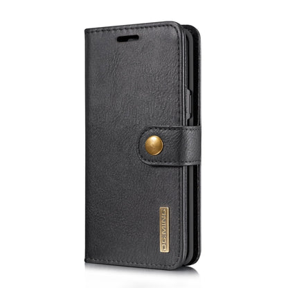 DG.MING for Galaxy S9 Crazy Horse Texture Horizontal Flip Detachable Magnetic Protective Case with Holder & Card Slots & Wallet(Black) - Galaxy Phone Cases by DG.MING | Online Shopping UK | buy2fix