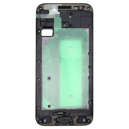 For Galaxy J730  Front Housing LCD Frame Bezel Plate(Black) - Frame Bezel Plate by buy2fix | Online Shopping UK | buy2fix