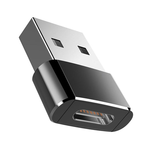 2 PCS USB-C / Type-C Female to USB 2.0 Male Adapter, Support Charging & Transmission by buy2fix