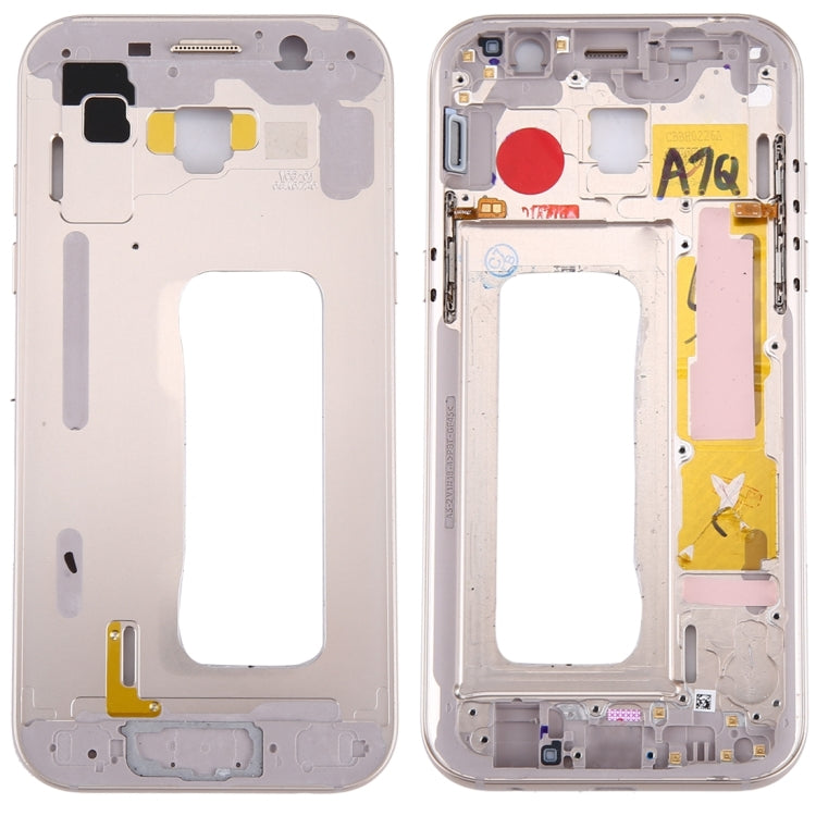 For Galaxy A5 (2017) / A520 Middle Frame Bezel (Gold) - Others by buy2fix | Online Shopping UK | buy2fix