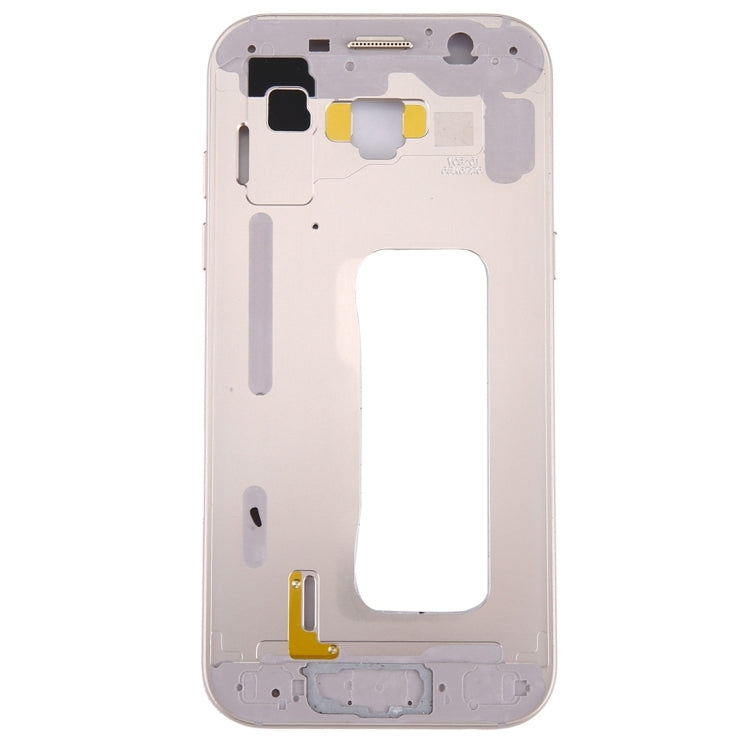 For Galaxy A5 (2017) / A520 Middle Frame Bezel (Gold) - Others by buy2fix | Online Shopping UK | buy2fix