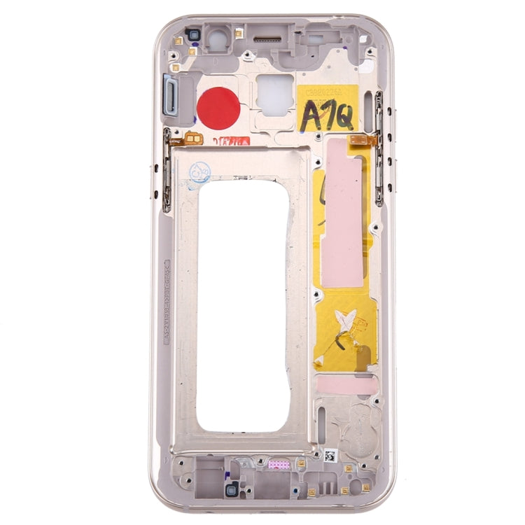 For Galaxy A5 (2017) / A520 Middle Frame Bezel (Gold) - Others by buy2fix | Online Shopping UK | buy2fix