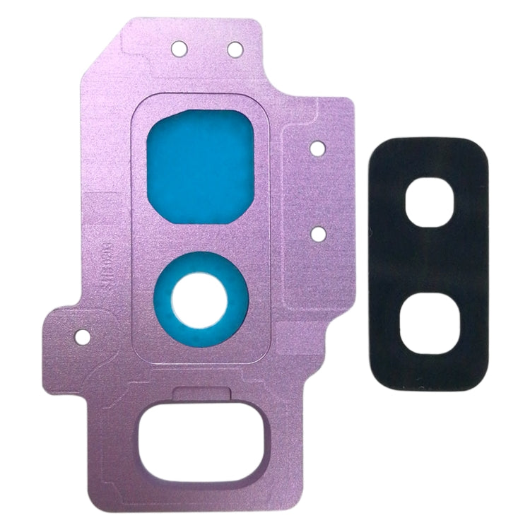 For Galaxy S9+ / G9650 10pcs Camera Lens Cover (Purple) - Camera Series by buy2fix | Online Shopping UK | buy2fix