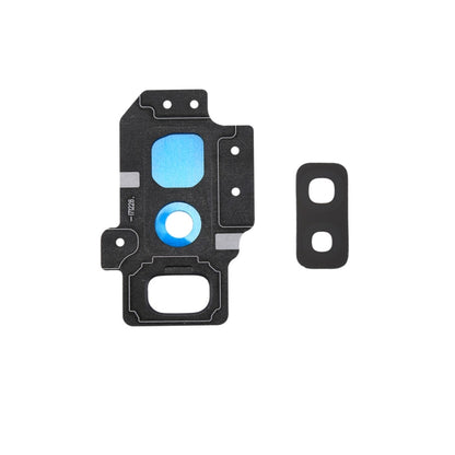 For Galaxy S9+ / G9650 10pcs Camera Lens Cover (Black) - Camera Series by buy2fix | Online Shopping UK | buy2fix