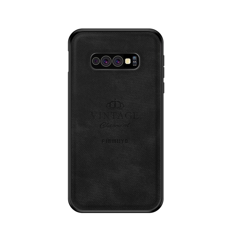 PINWUYO Shockproof Waterproof Full Coverage PC + TPU + Skin Protective Case for Galaxy S10e(Black) - Galaxy Phone Cases by PINWUYO | Online Shopping UK | buy2fix