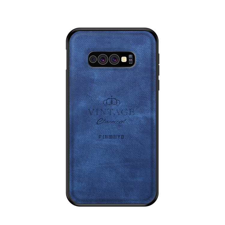 PINWUYO Shockproof Waterproof Full Coverage PC + TPU + Skin Protective Case for Galaxy S10e(Blue) - Galaxy Phone Cases by PINWUYO | Online Shopping UK | buy2fix