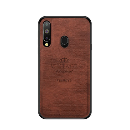 PINWUYO Shockproof Waterproof Full Coverage PC + TPU + Skin Protective Case for Galaxy A8s(Brown) - Galaxy Phone Cases by PINWUYO | Online Shopping UK | buy2fix