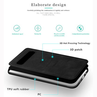 PINWUYO Shockproof Waterproof Full Coverage PC + TPU + Skin Protective Case for Galaxy S10 Plus(Grey) - Galaxy Phone Cases by PINWUYO | Online Shopping UK | buy2fix