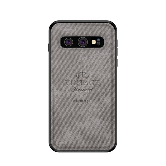 PINWUYO Shockproof Waterproof Full Coverage PC + TPU + Skin Protective Case for Galaxy S10(Grey) - Galaxy Phone Cases by PINWUYO | Online Shopping UK | buy2fix