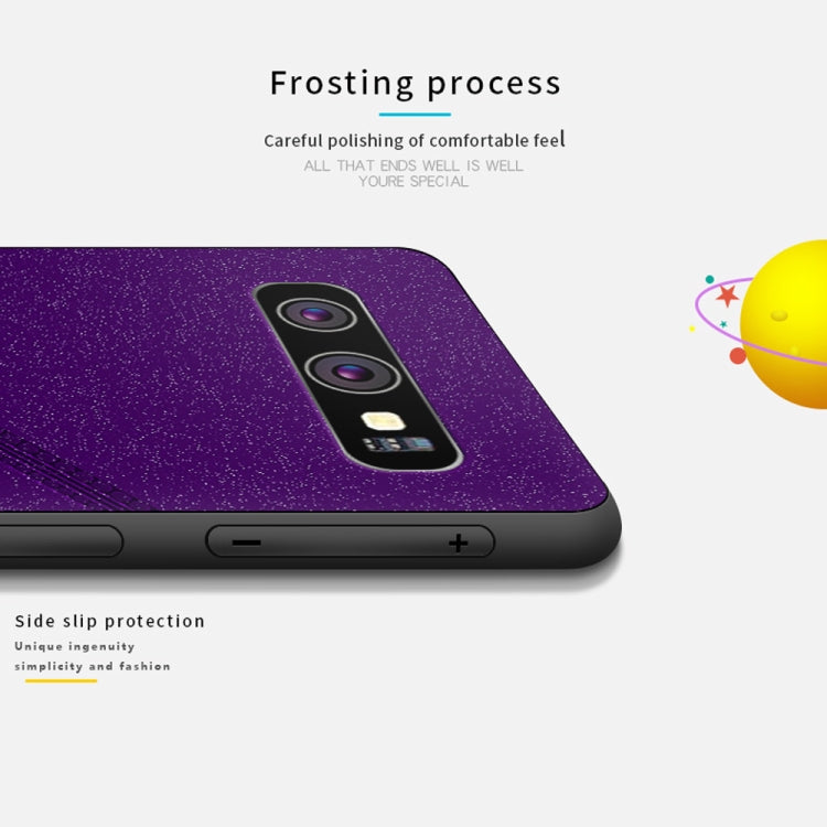 PINWUYO Full Coverage Waterproof Shockproof PC+TPU+PU Case for Galaxy S10 (Purple) - Galaxy Phone Cases by PINWUYO | Online Shopping UK | buy2fix