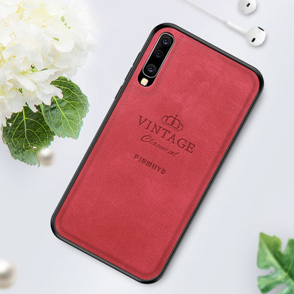 PINWUYO Shockproof Waterproof Full Coverage PC + TPU + Skin Protective Case for Galaxy A50(Red) - Galaxy Phone Cases by PINWUYO | Online Shopping UK | buy2fix