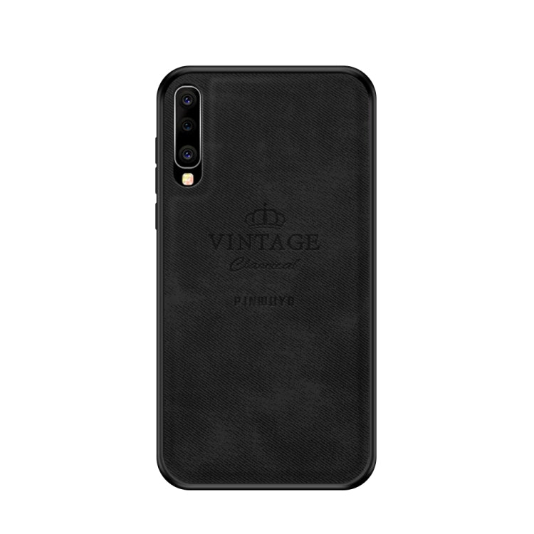 PINWUYO Shockproof Waterproof Full Coverage PC + TPU + Skin Protective Case for Galaxy A70 (Black) - Galaxy Phone Cases by PINWUYO | Online Shopping UK | buy2fix