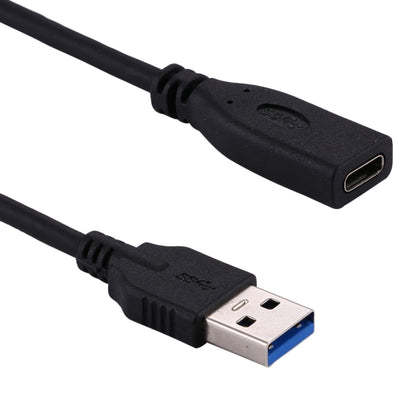 USB 3.0 Male to USB-C / Type-C 3.1 Female Adapter Cable, Cable Length: About 20cm(Black) - USB-C & Type-C Cable by buy2fix | Online Shopping UK | buy2fix